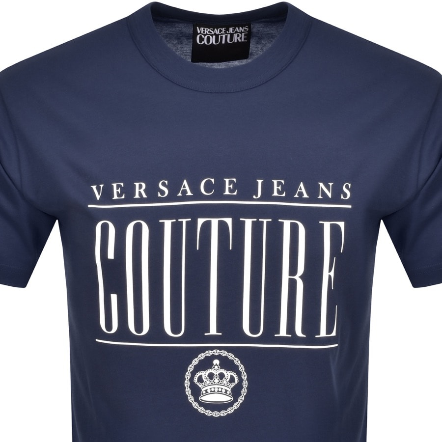 Alternative Image for ProductVersace Jeans Couture Logo T Shirt Blue2